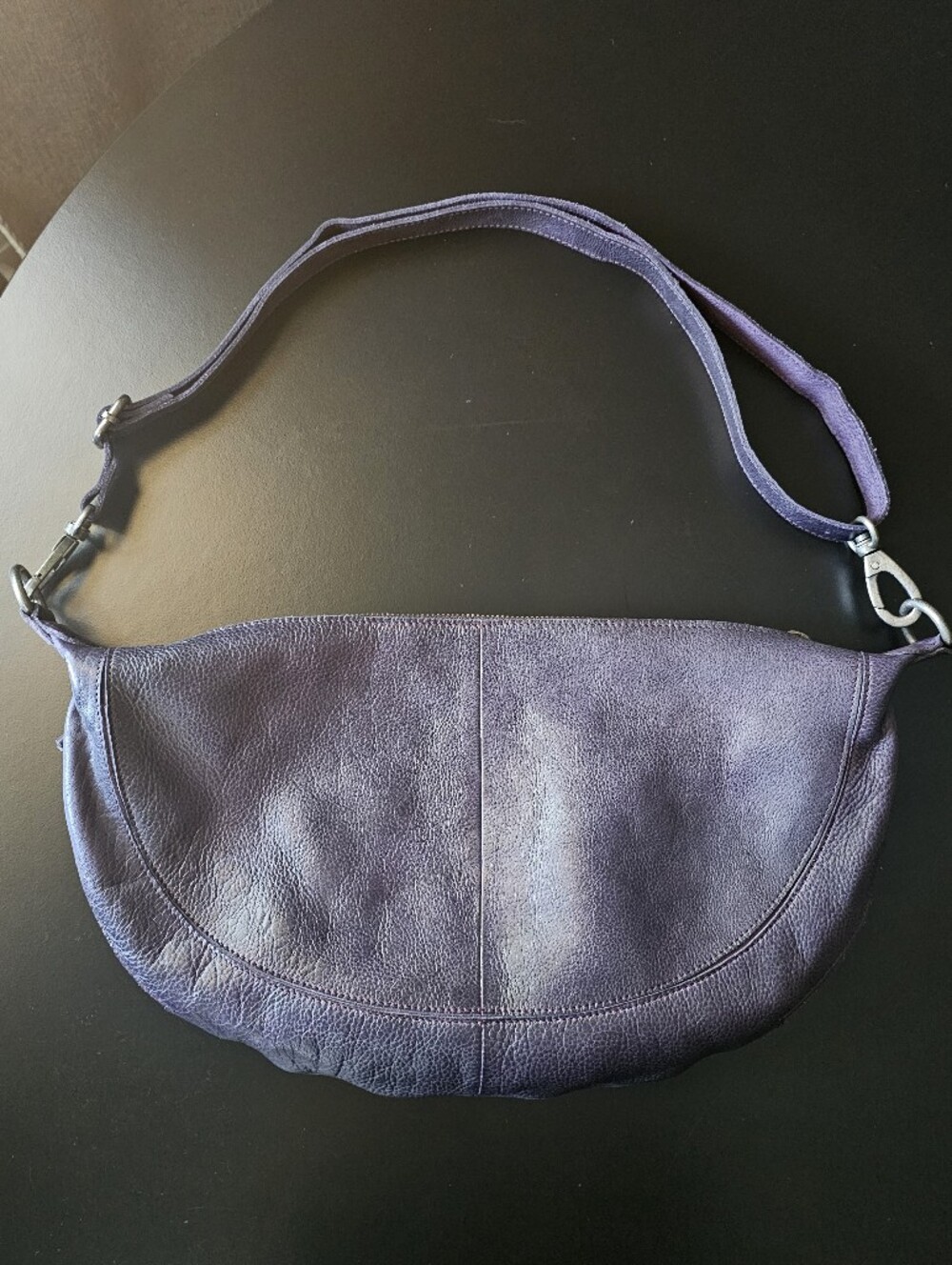Latico Leather Callie Sling in Eggplant